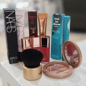 NARS Charlotte Tilbury Thrive Kabuki Brush Beauty Bundle (8 Items)